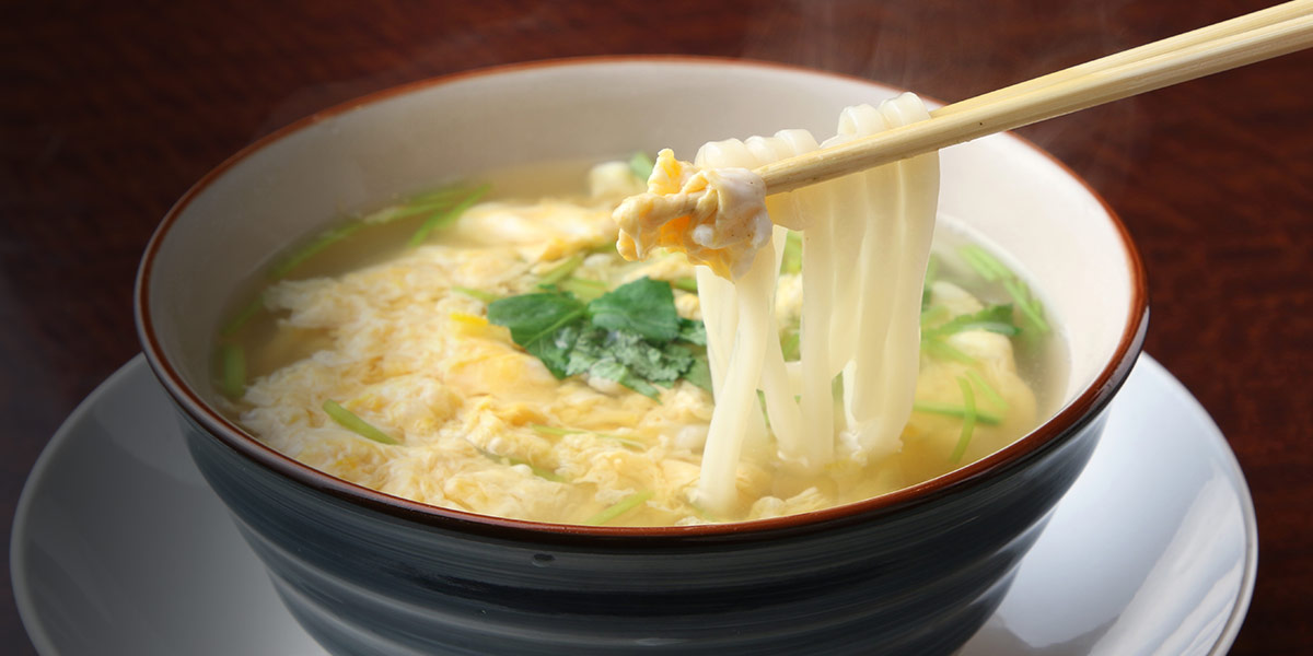 玉子とじうどん